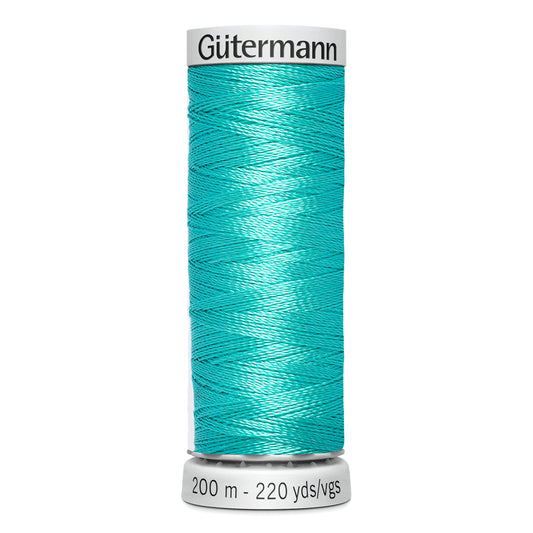 GÜTERMANN - Dekor Rayon Thread 200m - Bright Aqua