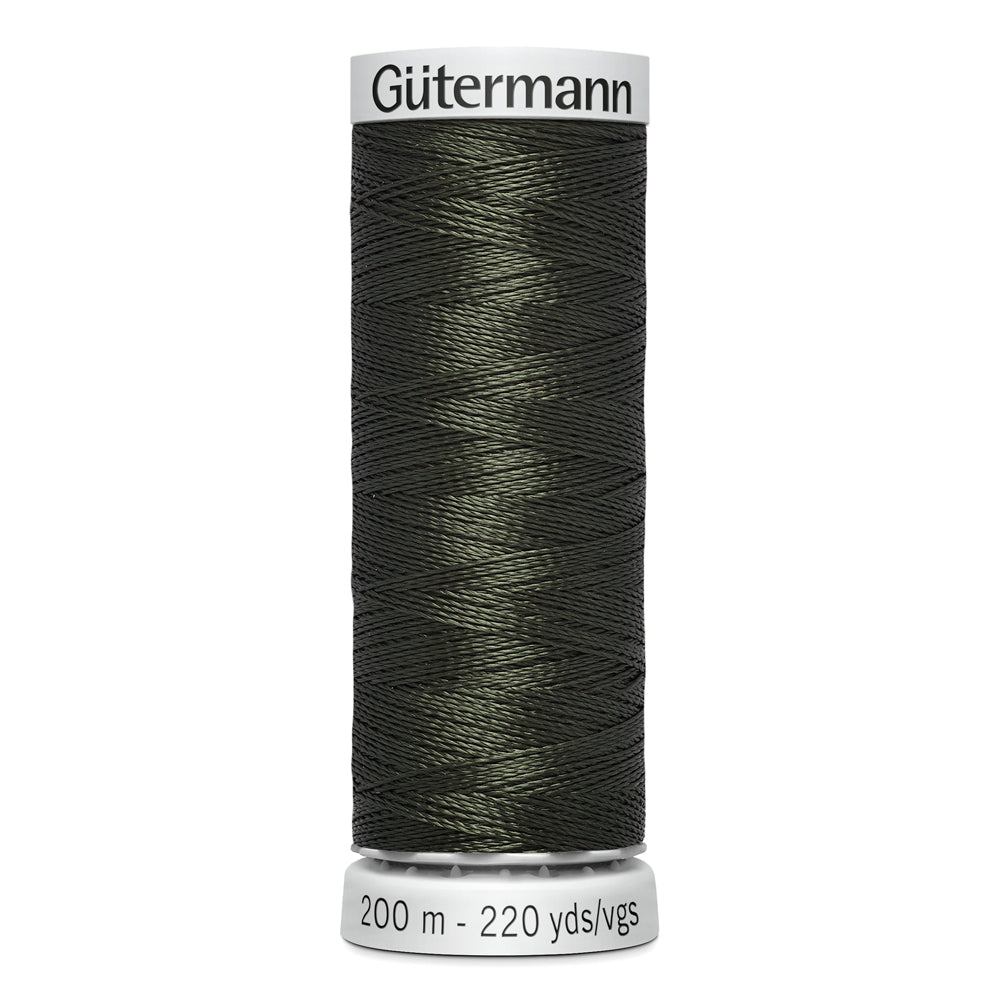 GÜTERMANN - Dekor Rayon Thread 200m - Dark Green
