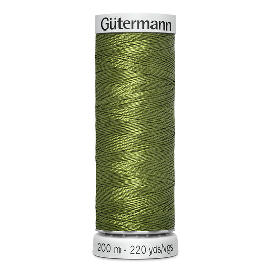 GÜTERMANN - Dekor Rayon Thread 200m - Dark Avocado