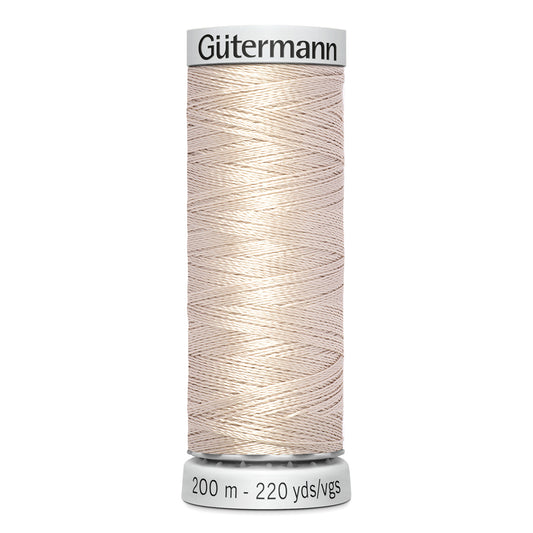 GÜTERMANN - Dekor Rayon Thread 200m - Silver