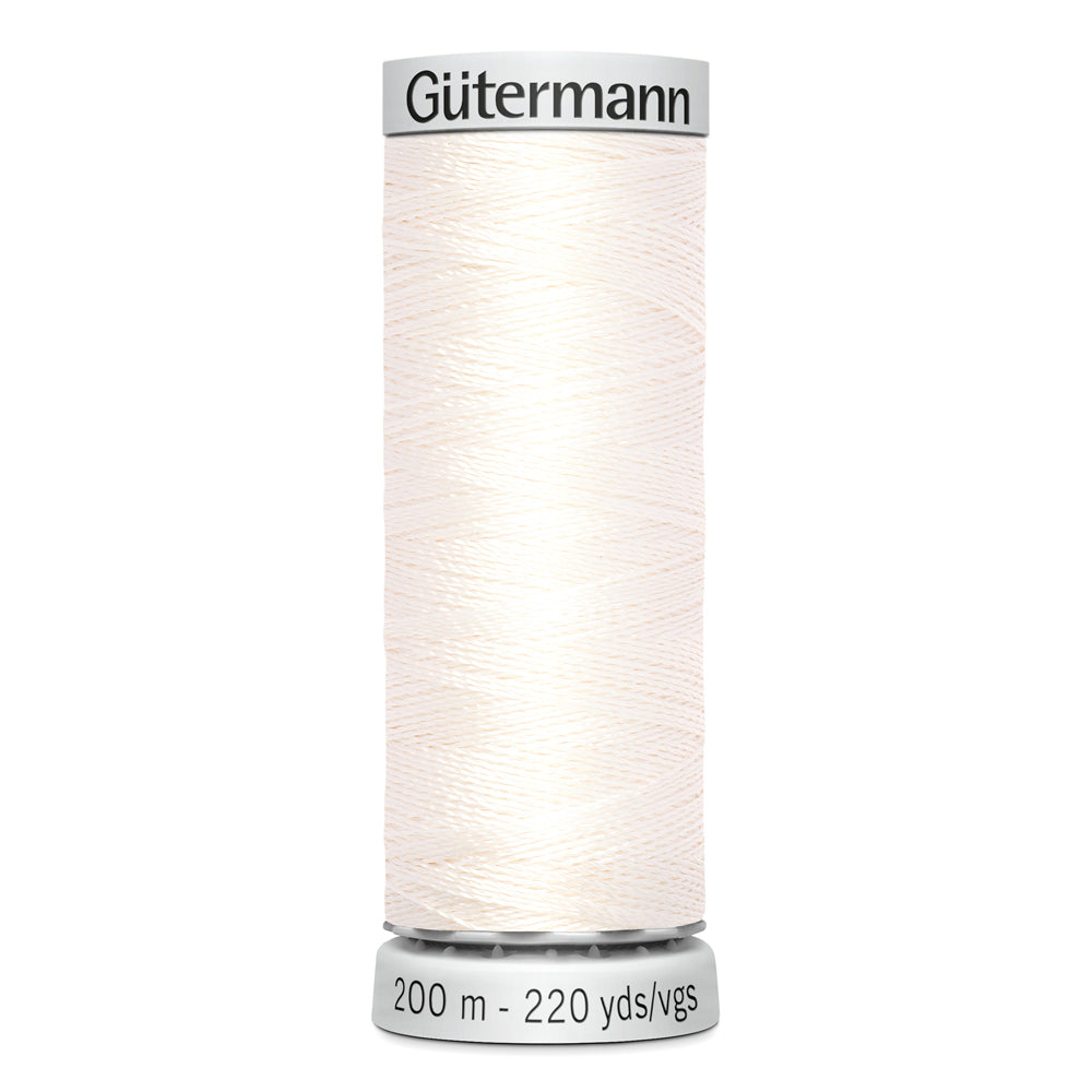 GÜTERMANN - Dekor Rayon Thread 200m - Silver Shine