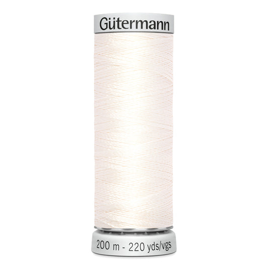 GÜTERMANN - Dekor Rayon Thread 200m - Silver Shine