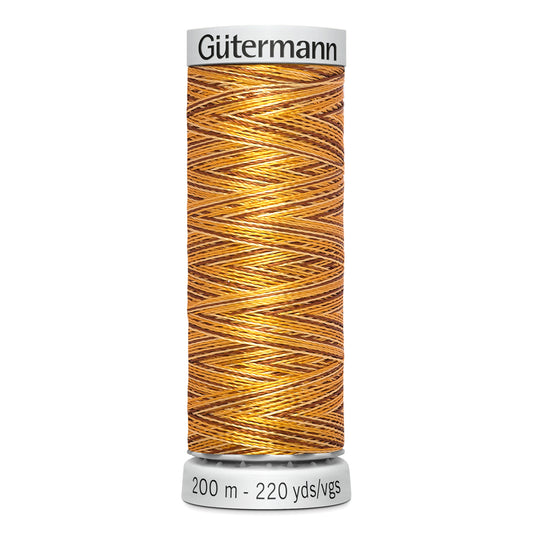 GÜTERMANN - Dekor Rayon Thread 200m - Variegated Butternut 