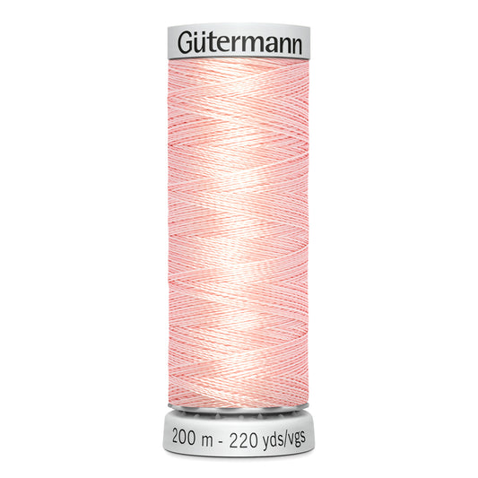 GÜTERMANN - Dekor Rayon Thread 200m - Variegated Pink