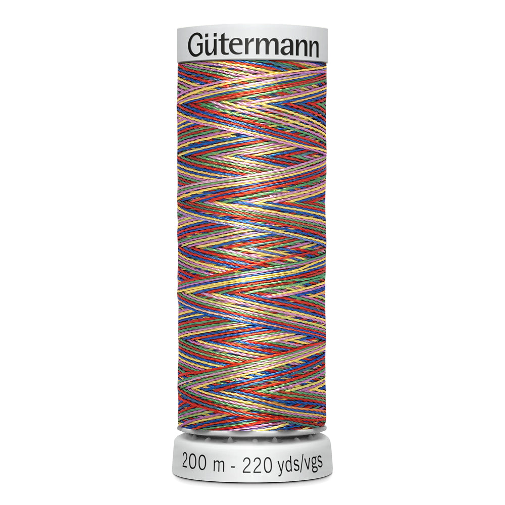 GÜTERMANN - Dekor Rayon Thread 200m - Variegated Tutti-Frutti