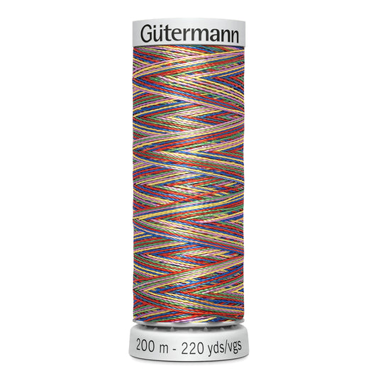 GÜTERMANN - Dekor Rayon Thread 200m - Variegated Tutti-Frutti