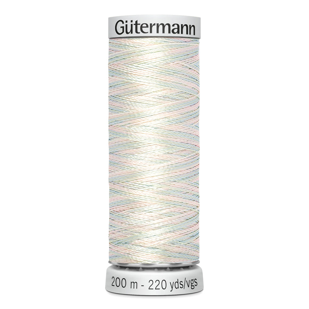 GÜTERMANN - Dekor Rayon Thread 200m - Variegated Pastels