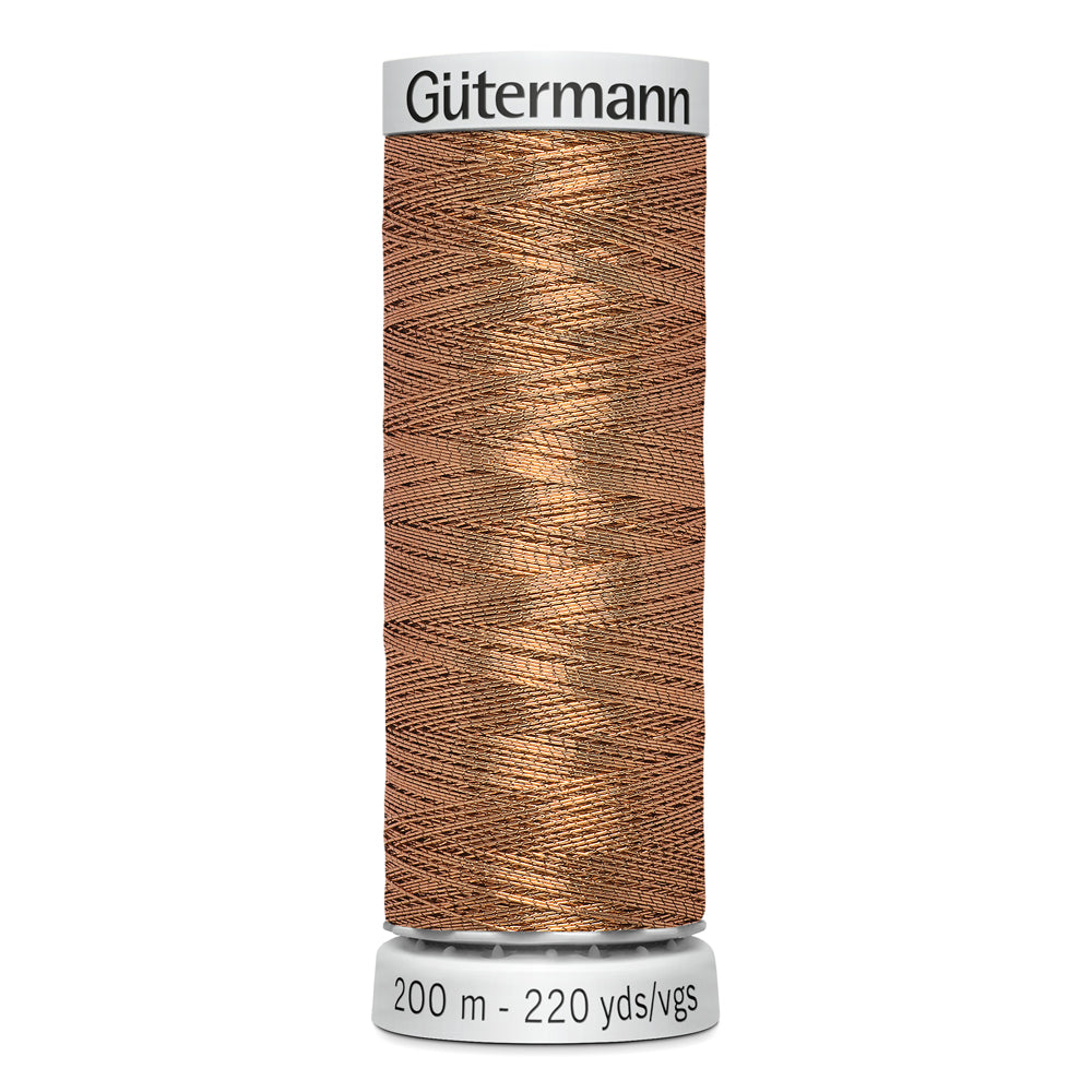 GÜTERMANN - Dekor Metallic Thread 200m - Bronze