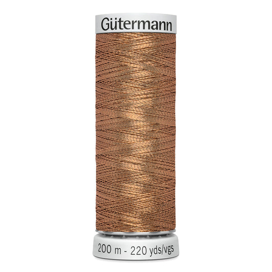 GÜTERMANN - Dekor Metallic Thread 200m - Bronze