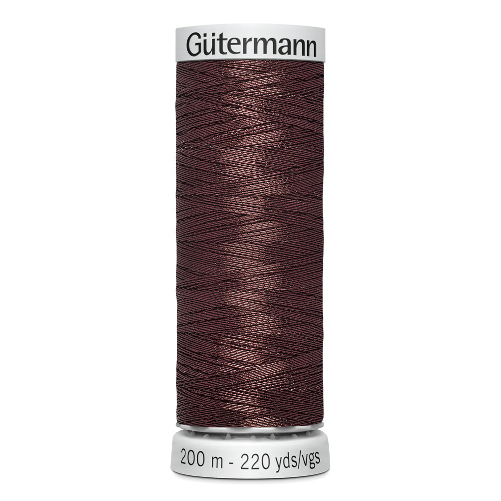 GÜTERMANN - Dekor Metallic Thread 200m - Wine
