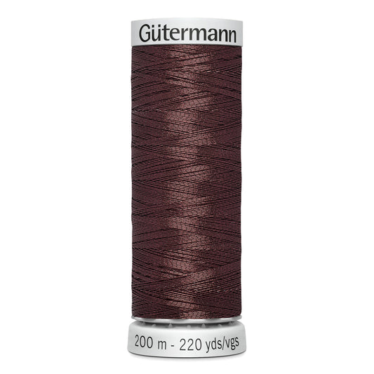 GÜTERMANN - Dekor Metallic Thread 200m - Wine