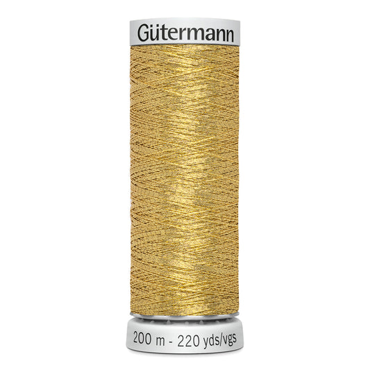 GÜTERMANN - Dekor Metallic Thread 200m - Champagne