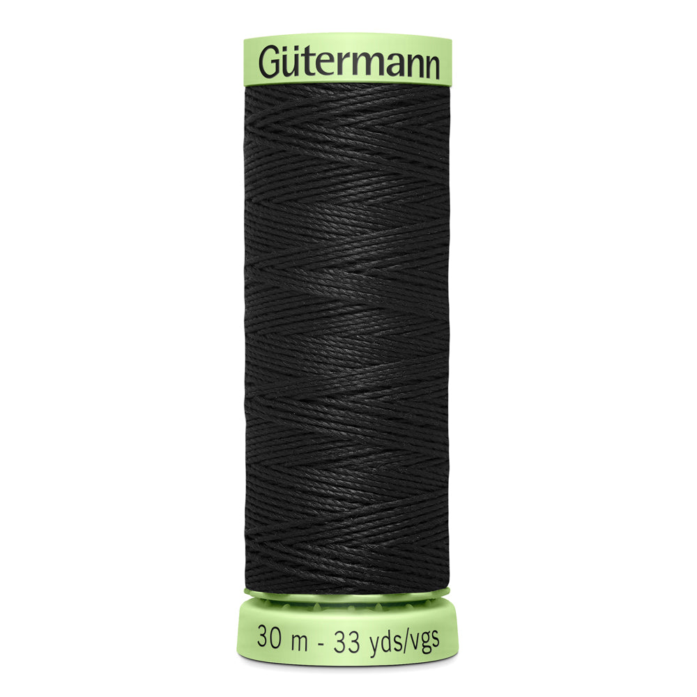 GÜTERMANN - Heavy-Duty / Top Stitch Thread 30m - Black