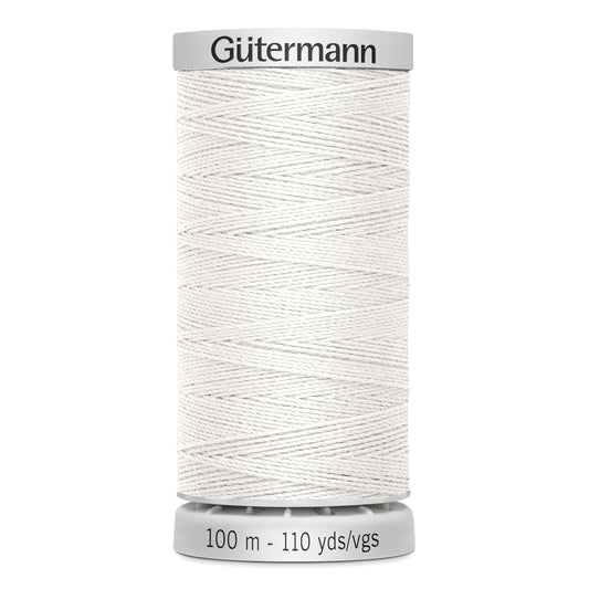 GÜTERMANN - Denim Thread 100m - White