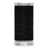 GÜTERMANN - Cotton 12wt Thread 200m - Black