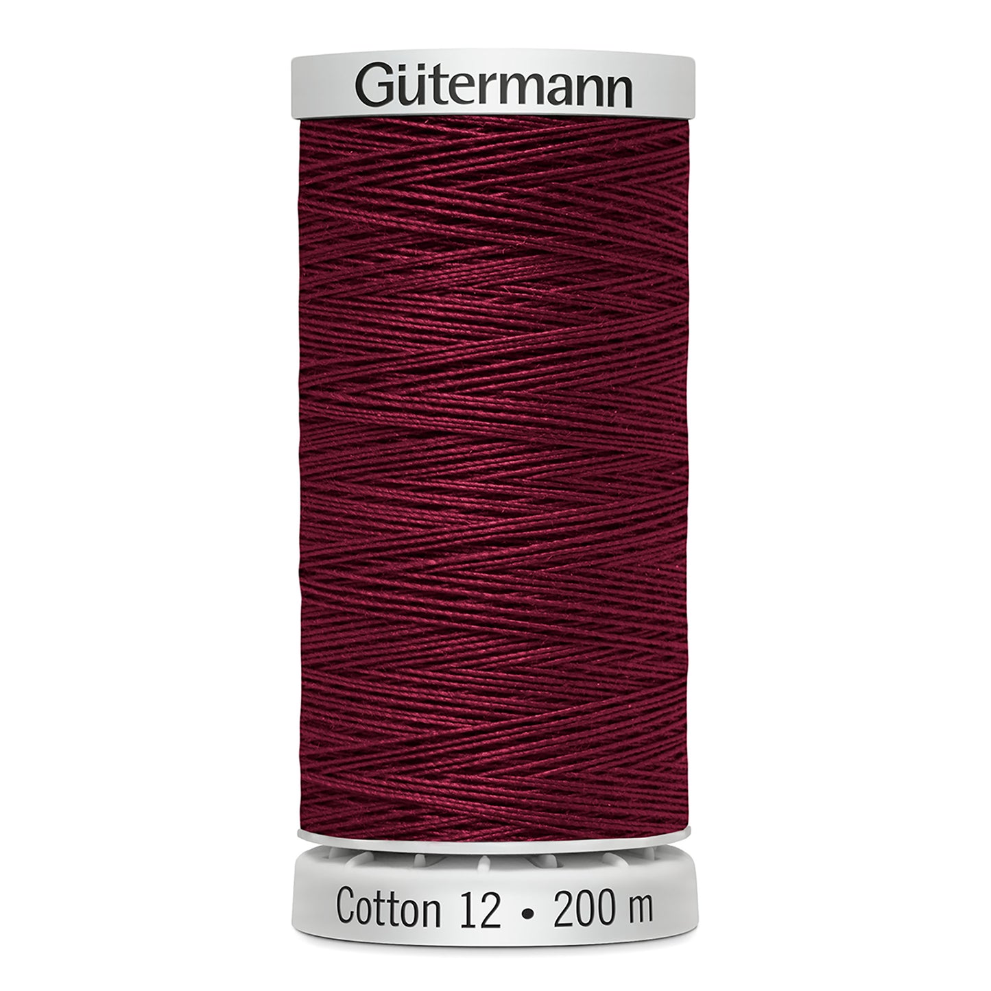 GÜTERMANN - Cotton 12wt Thread 200m - Warm Wine