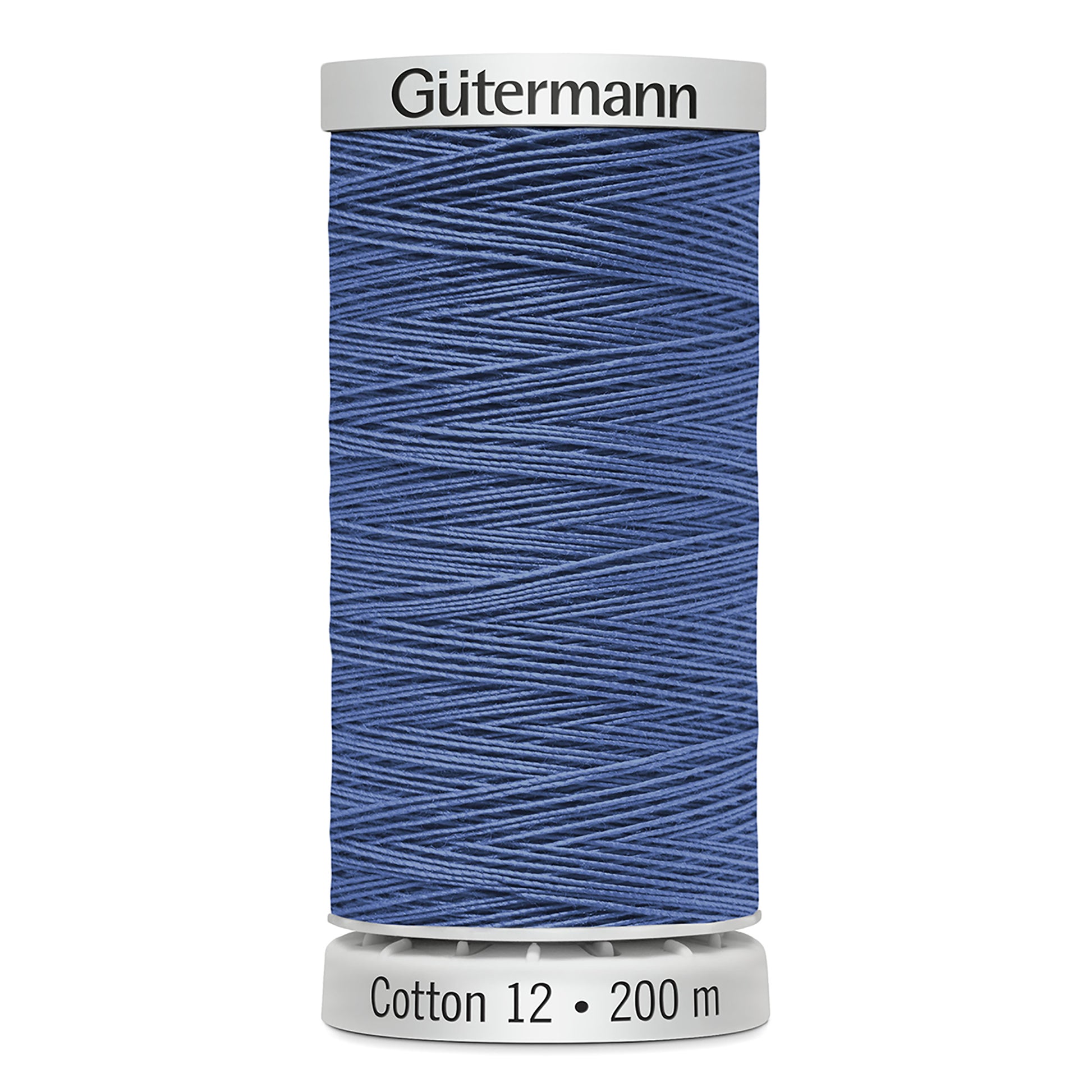 GÜTERMANN - Cotton 12wt Thread 200m - Cindy Purple