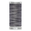 GÜTERMANN - Cotton 12wt Thread 200m - Thunder Clouds