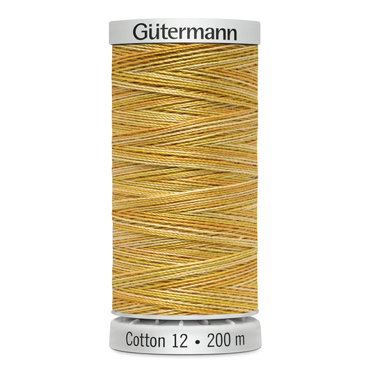 GÜTERMANN - Cotton 12wt Thread 200m - Butterscotch