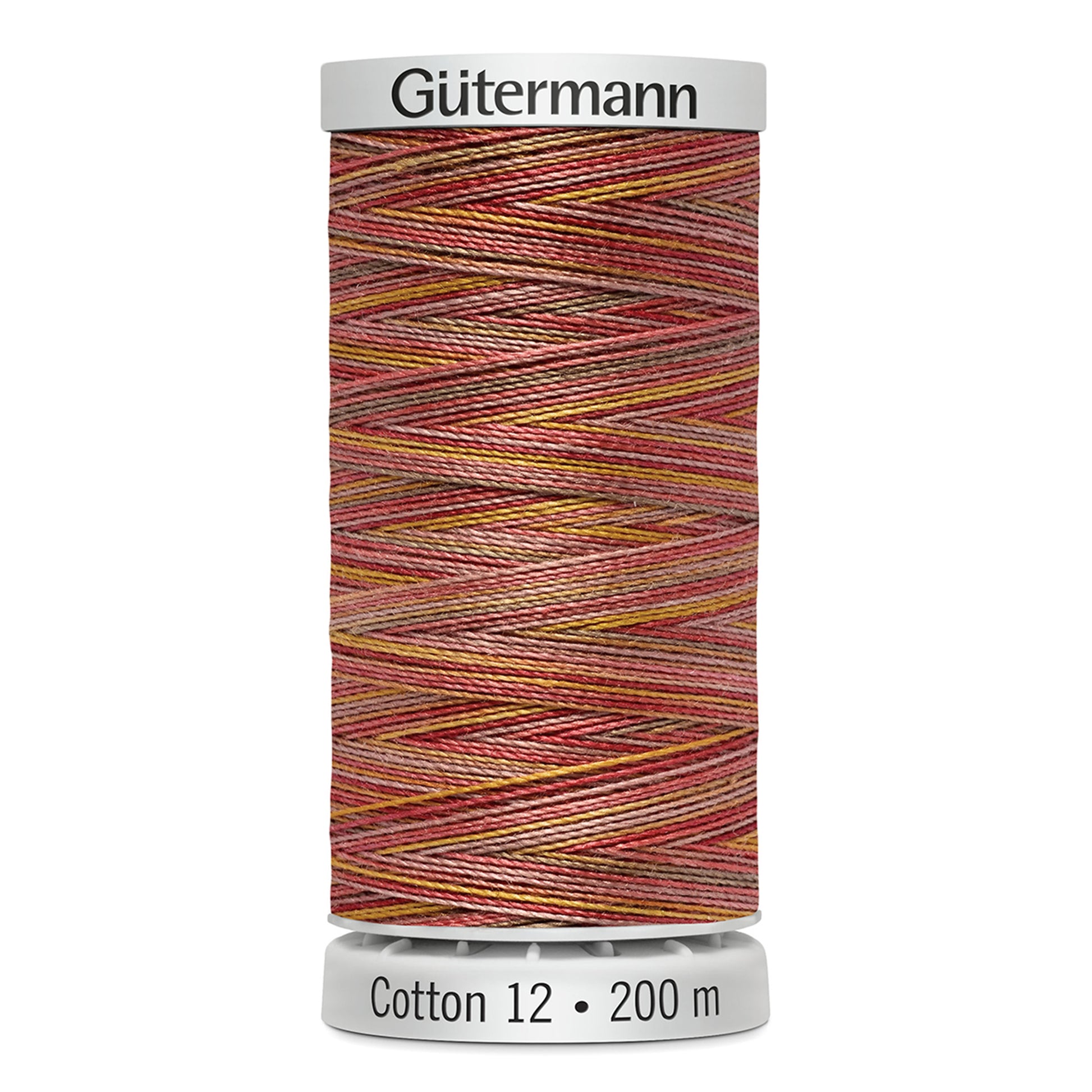 GÜTERMANN - Cotton 12wt Thread 200m - Sunset