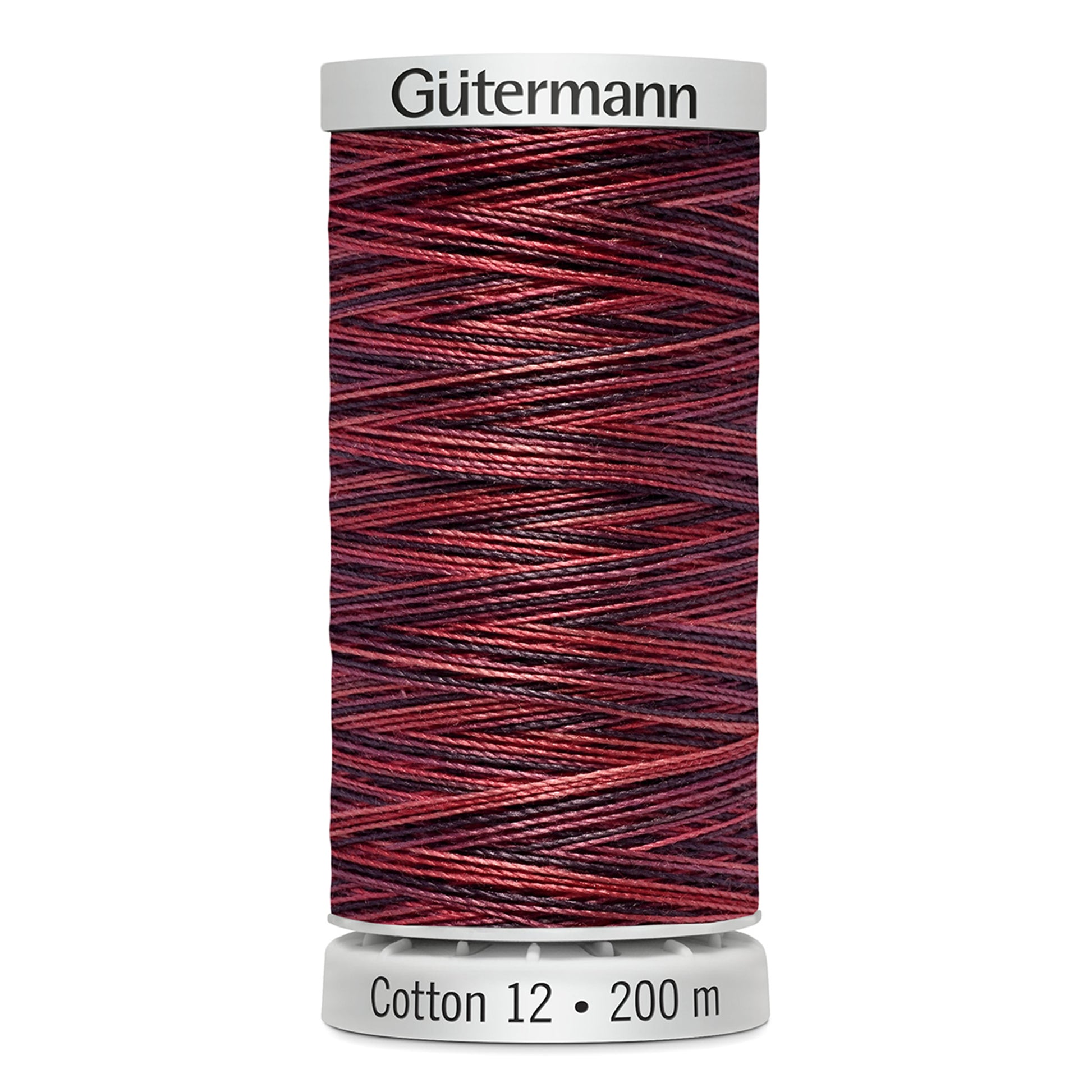 GÜTERMANN - Cotton 12wt Thread 200m - Cherry Cola