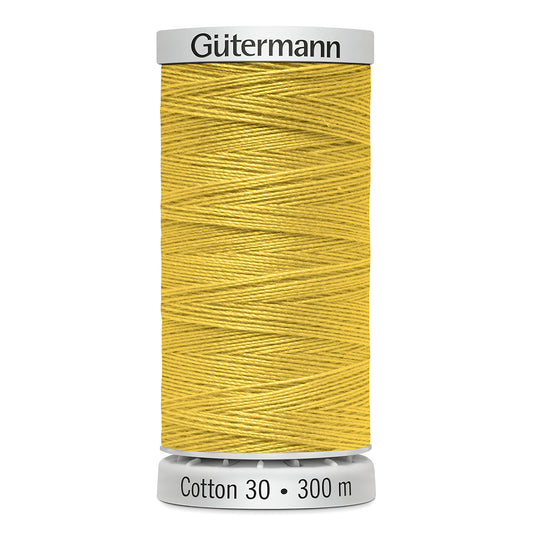GÜTERMANN - Cotton 30wt Thread 300m - Brite Yellow
