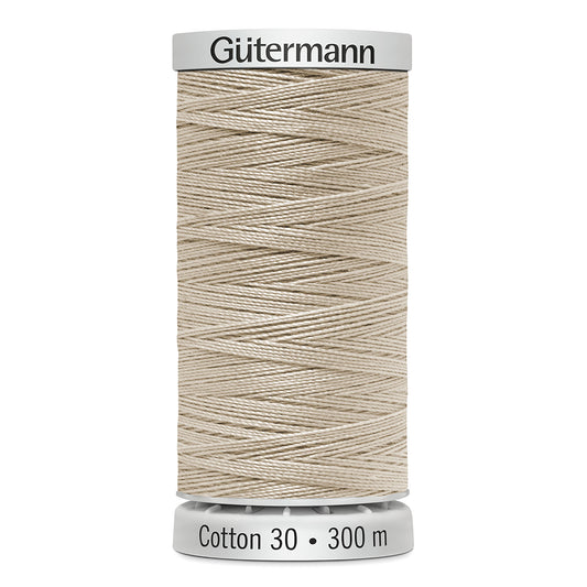 GÜTERMANN - Cotton 30wt Thread 300m - Light Sand