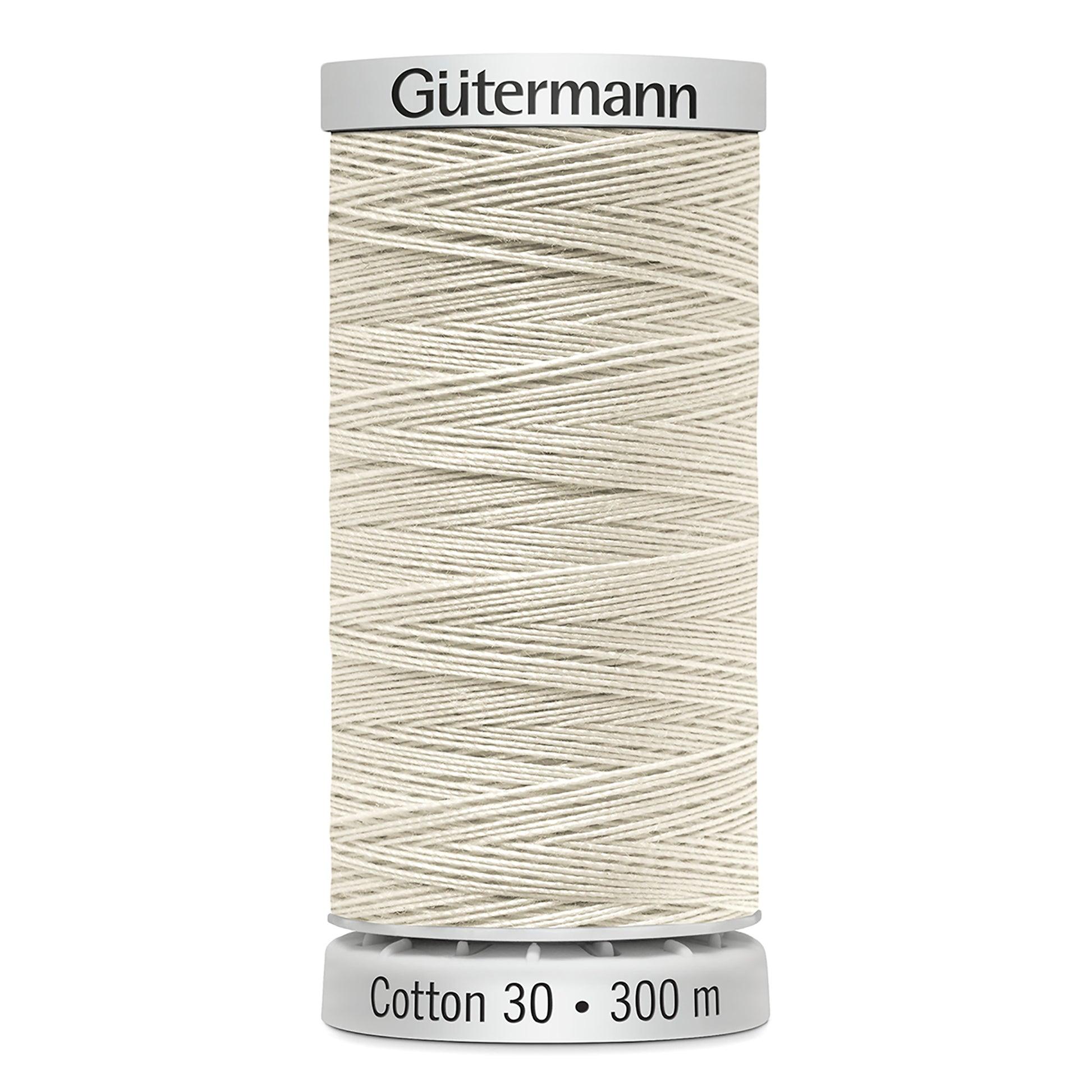 GÜTERMANN - Cotton 30wt Thread 300m - Natural