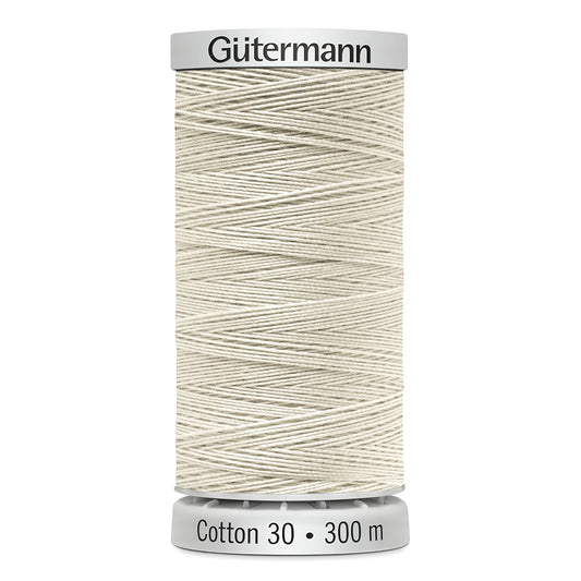 GÜTERMANN - Cotton 30wt Thread 300m - Natural