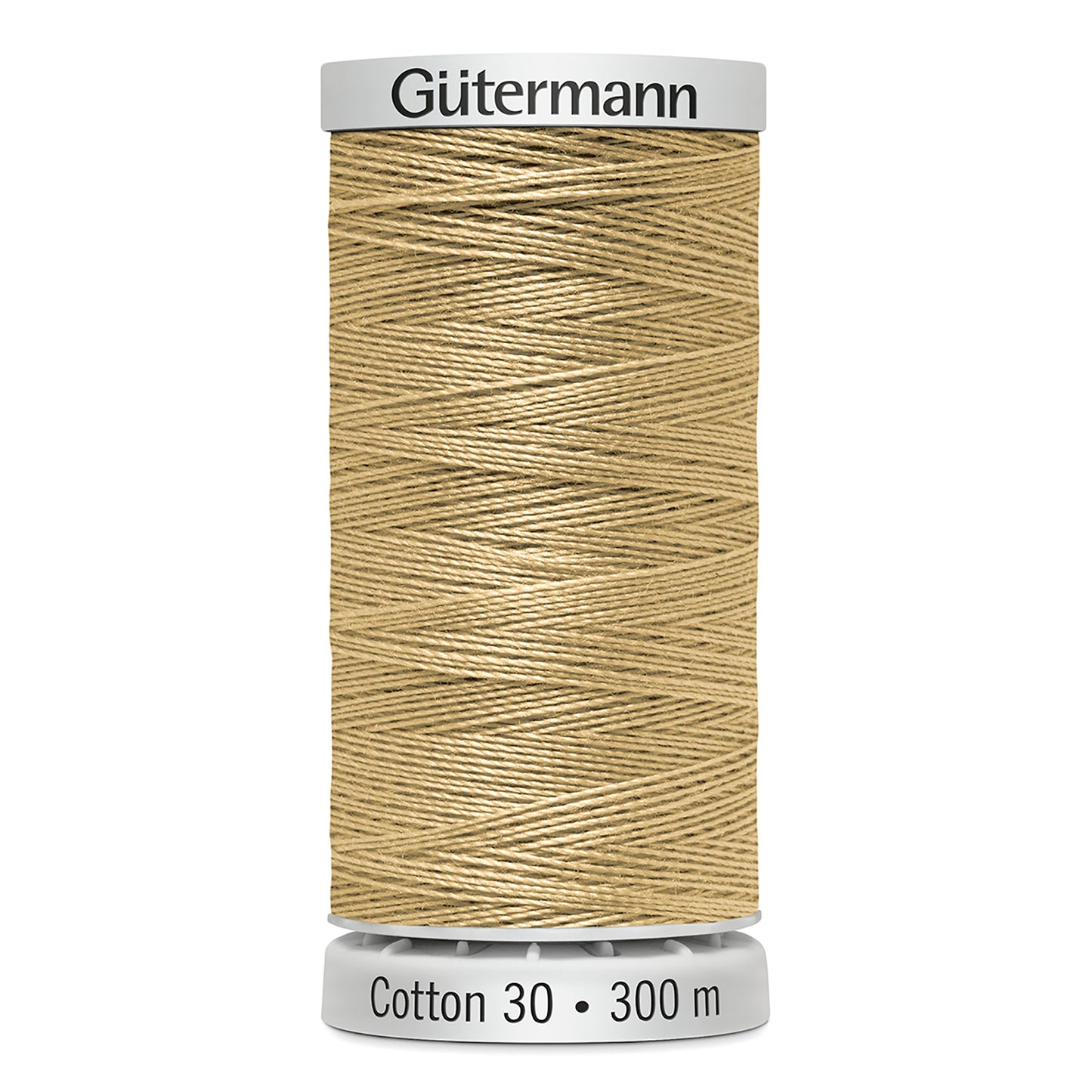 GÜTERMANN - Cotton 30wt Thread 300m - Light Tan