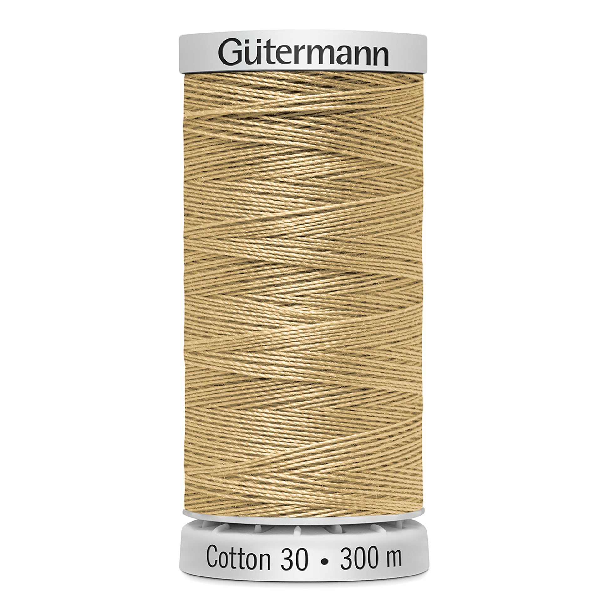 GÜTERMANN - Cotton 30wt Thread 300m - Light Tan