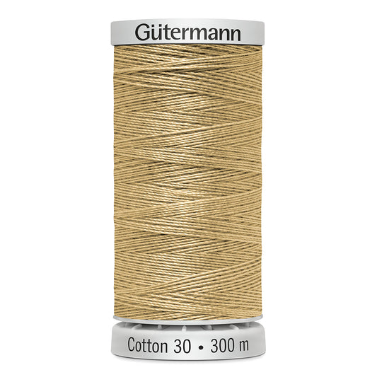 GÜTERMANN - Cotton 30wt Thread 300m - Light Tan