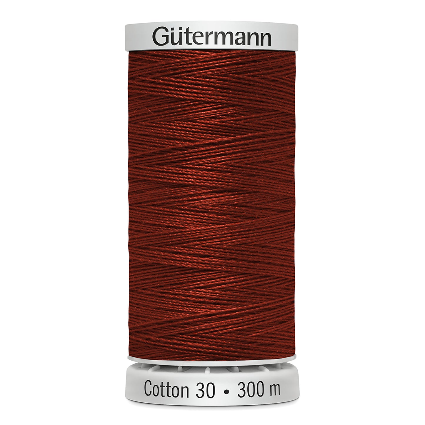 GÜTERMANN - Cotton 30wt Thread 300m - Deep Rust