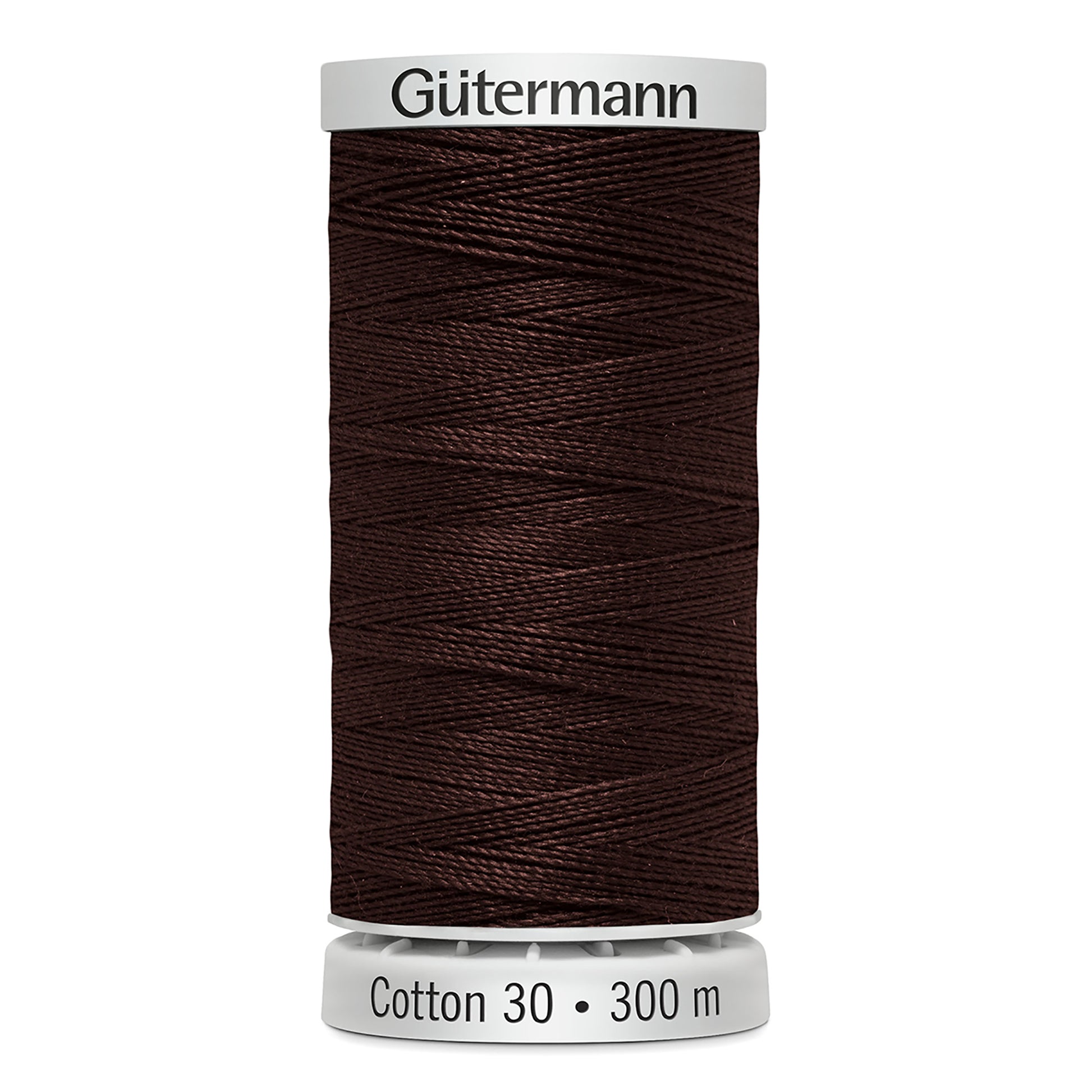 GÜTERMANN - Cotton 30wt Thread 300m - Coffee