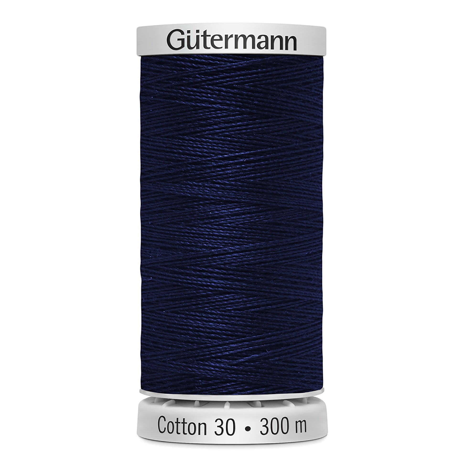 GÜTERMANN - Cotton 30wt Thread 300m - Dark Navy