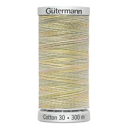 GÜTERMANN - Cotton 30wt Thread 300m - Cucumber Melon