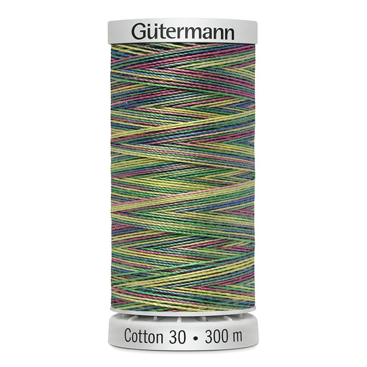 GÜTERMANN - Cotton 30wt Thread 300m - Neon Hues
