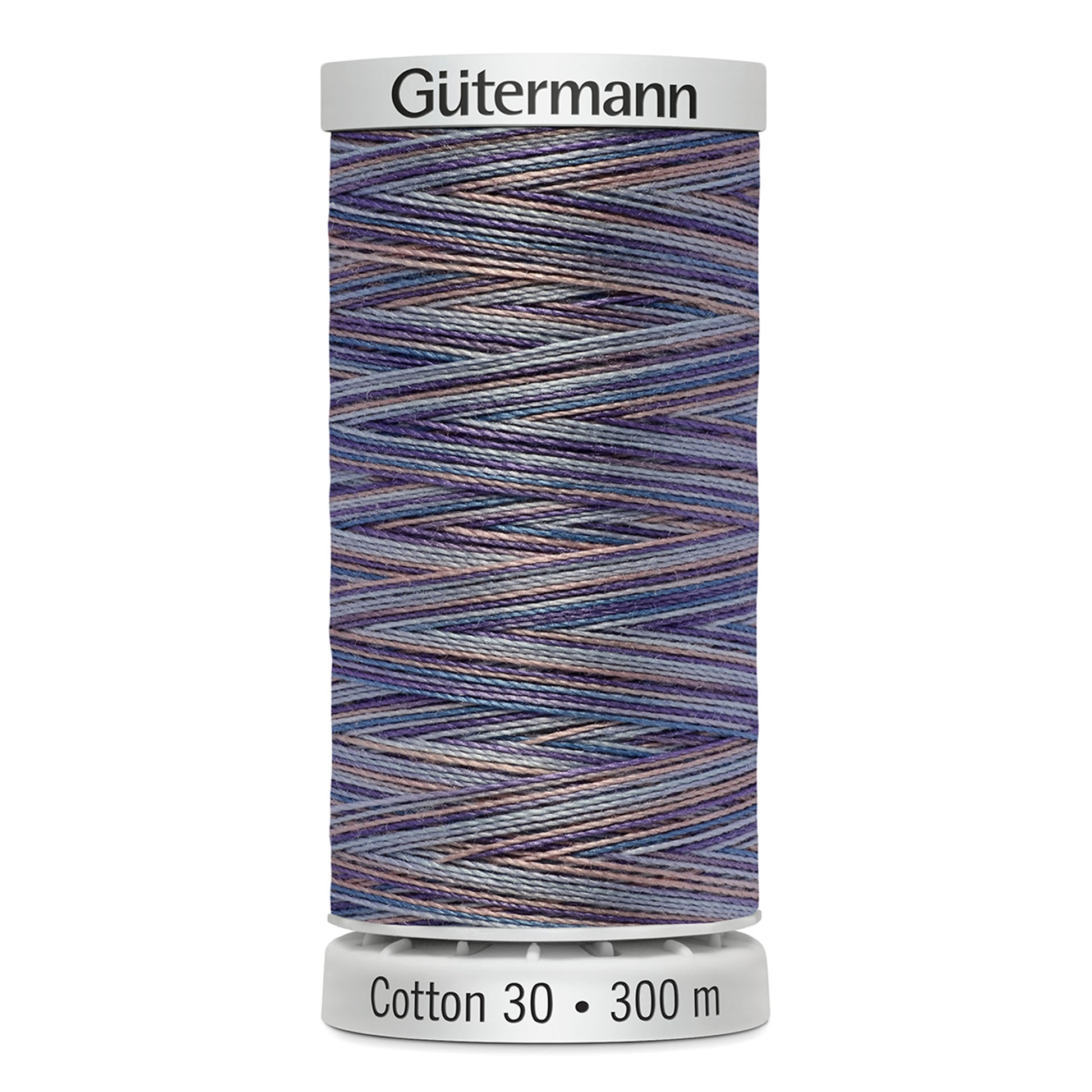 GÜTERMANN - Cotton 30wt Thread 300m - Lavender Medley