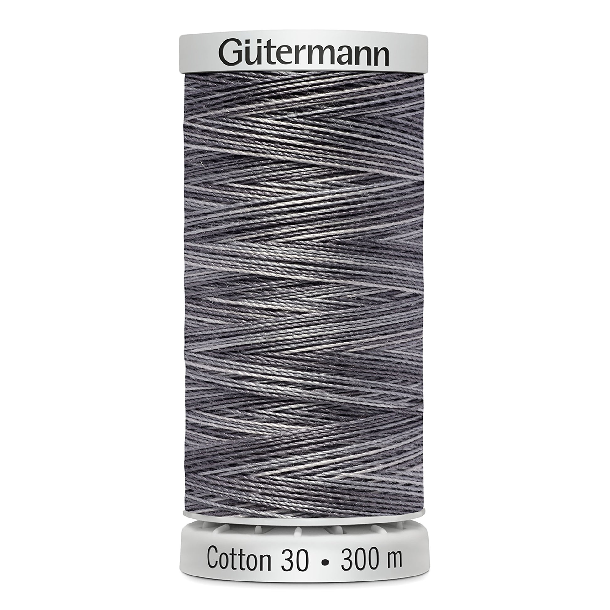 GÜTERMANN - Cotton 30wt Thread 300m - Thunder Clouds