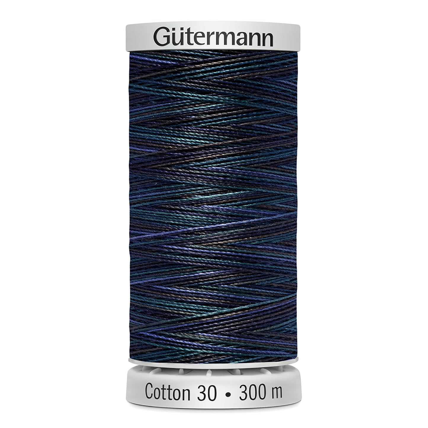 GÜTERMANN - Cotton 30wt Thread 300m - Peacock Feathers
