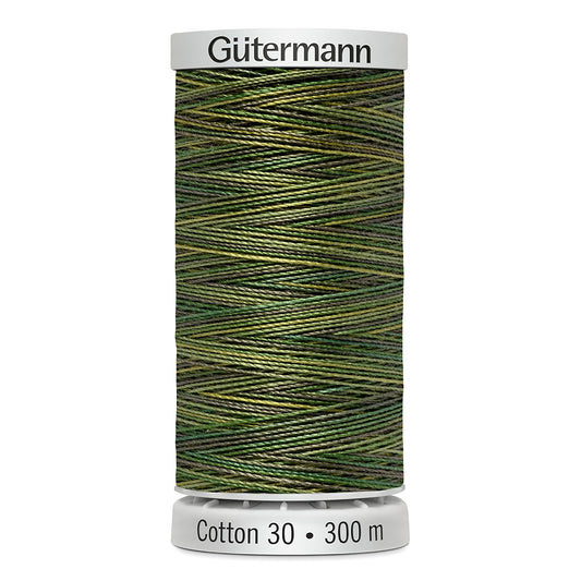 GÜTERMANN - Cotton 30wt Thread 300m - Green Forest