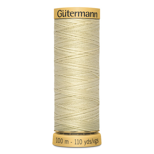 GÜTERMANN - Natural Cotton 50wt Thread 100m - Pongee
