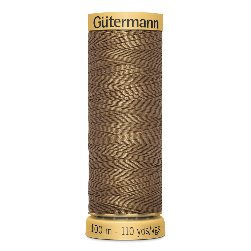 GÜTERMANN - Natural Cotton 50wt Thread 100m - Cork
