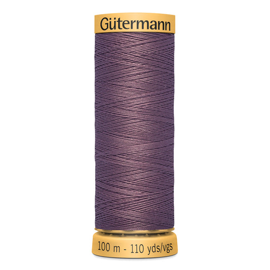 GÜTERMANN - Natural Cotton 50wt Thread 100m - Dark Rose