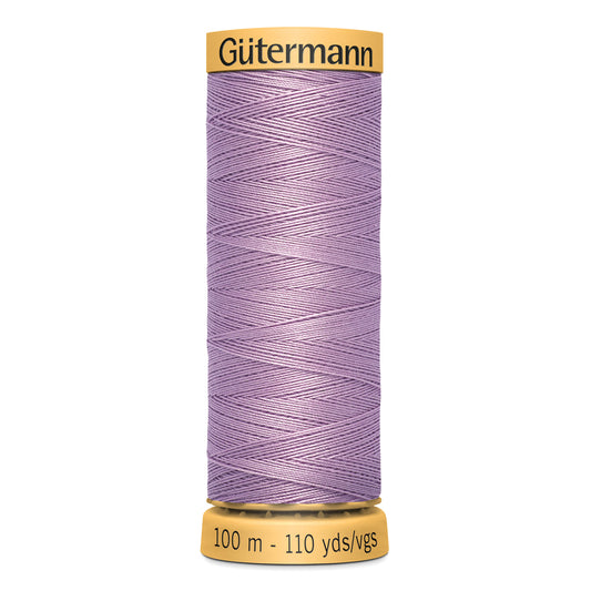 GÜTERMANN - Natural Cotton 50wt Thread 100m - Rose Lilac