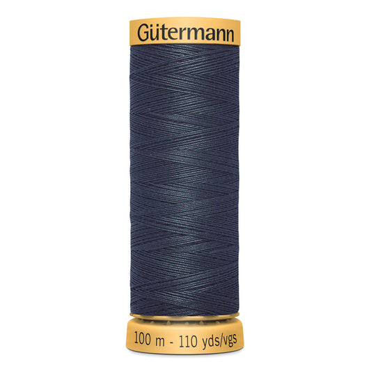 GÜTERMANN - Natural Cotton 50wt Thread 100m - Navy