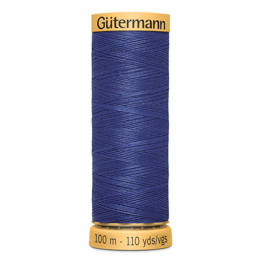 GÜTERMANN - Natural Cotton 50wt Thread 100m - Sea Navy