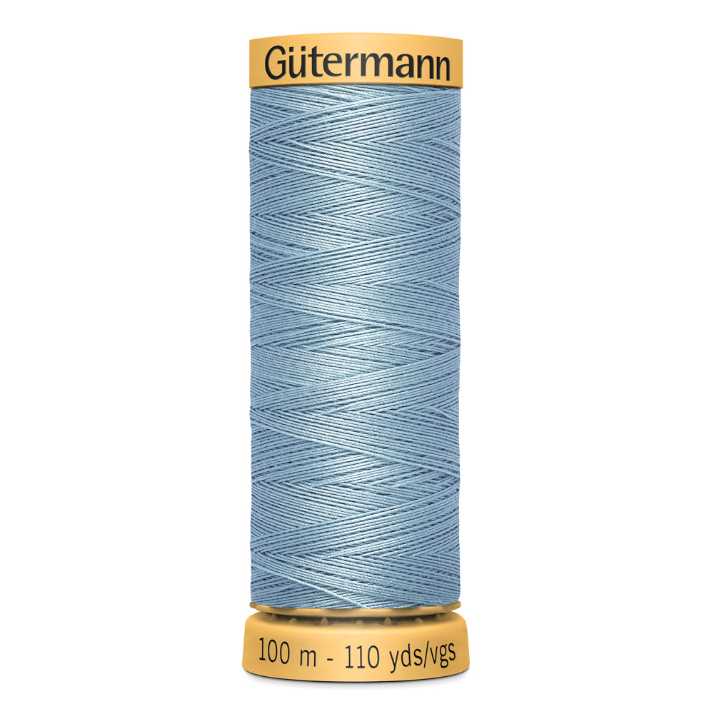 GÜTERMANN - Natural Cotton 50wt Thread 100m - Nassau Blue