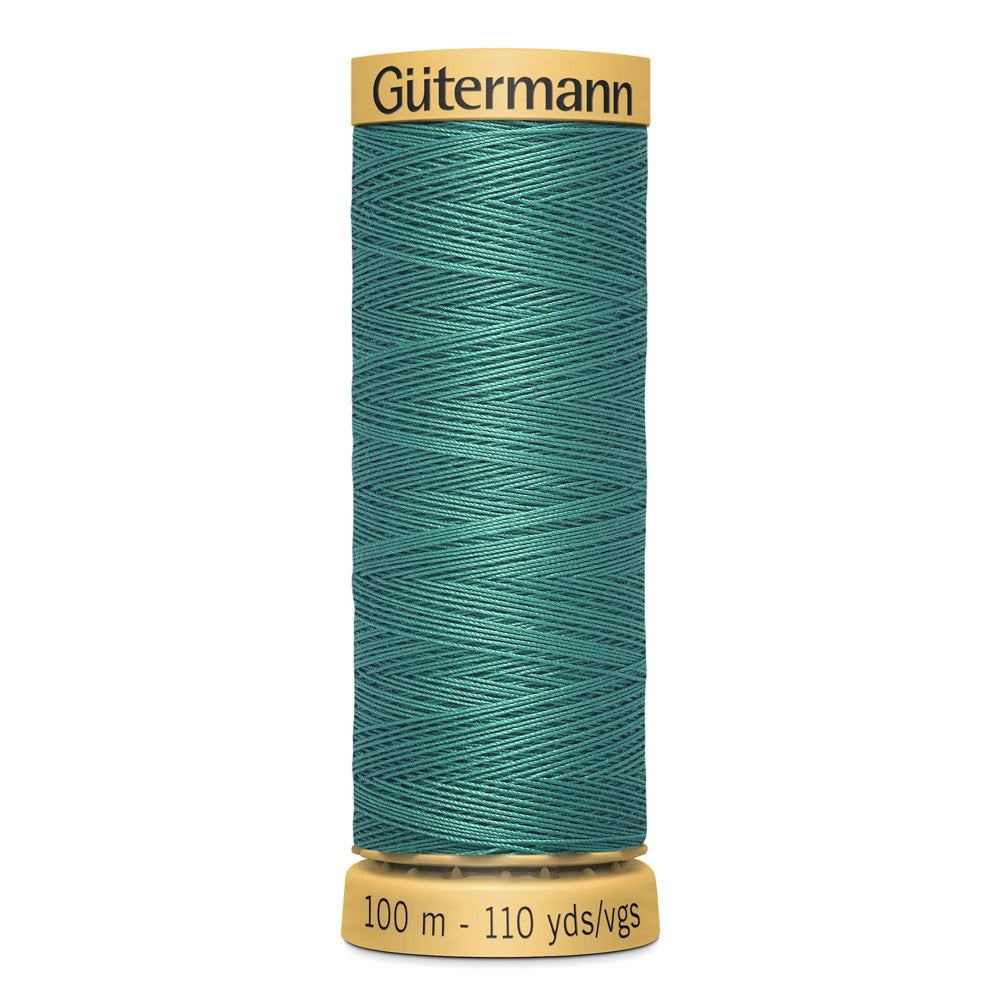 GÜTERMANN - Natural Cotton 50wt Thread 100m - Jewel Green