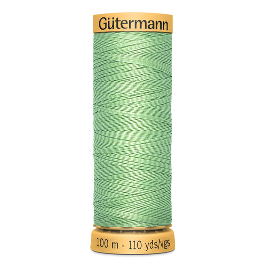 GÜTERMANN - Natural Cotton 50wt Thread 100m - Green